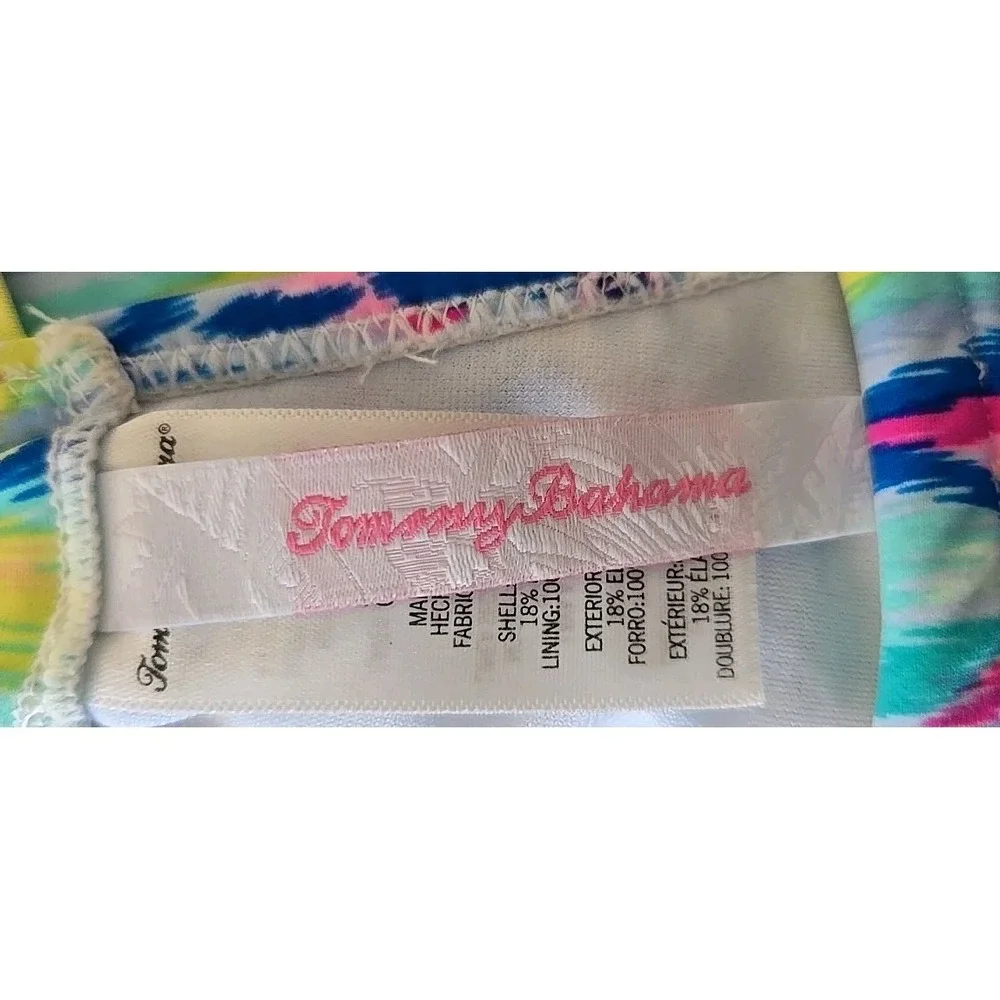 Tommy Bahama Girls Swim Top‎ Size 16 Summer Multicolor